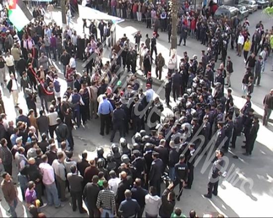 أحداث الجمعة في إقليم الشمال : جرش ، إربد ، المفرق ( صور وفيديو - تحديث )،   ..